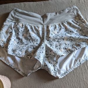 limited edition Lululemon 3way speed shorts